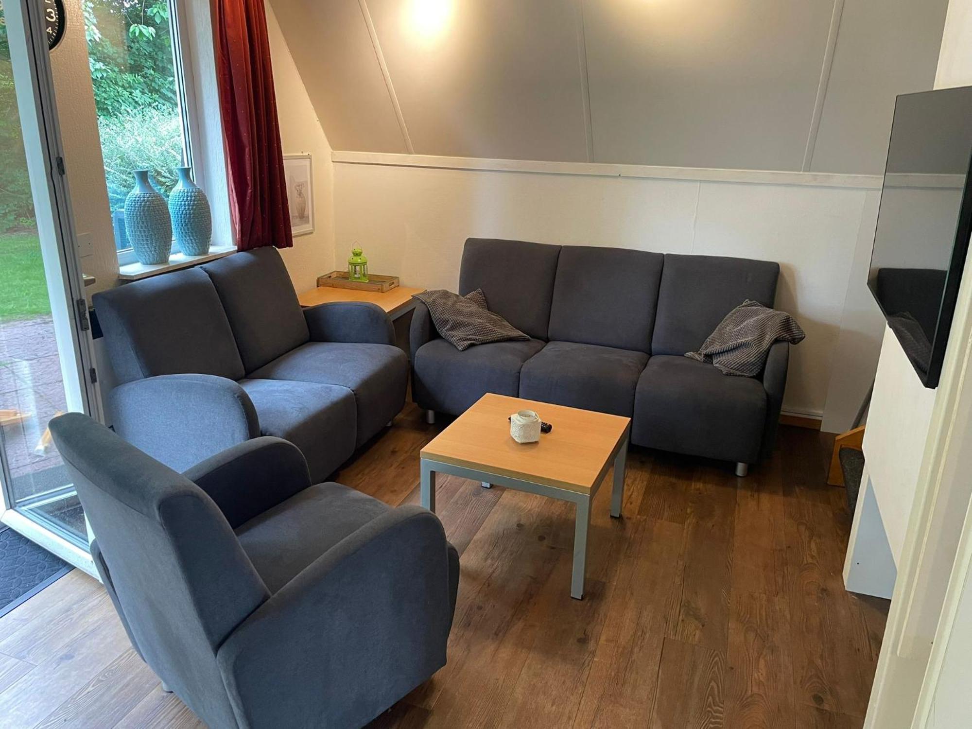 Het Familie Boshuisje - Vakantiewoning Op Prachtig Park Met Veel Faciliteiten Inc Ligbad Gramsbergen Exterior foto